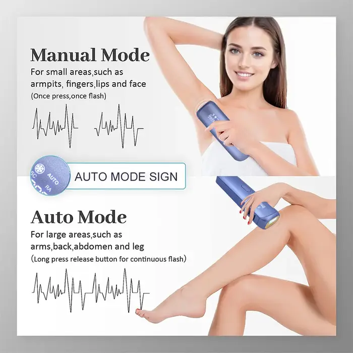 Épilation au Laser rafraîchissant 3 en 1