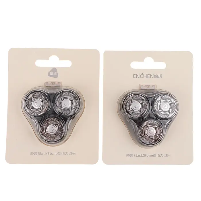Tête de rasoir pour rasoirs électriques Youpin Enchen BlackStone / 3 Pro, lame double couche en acier