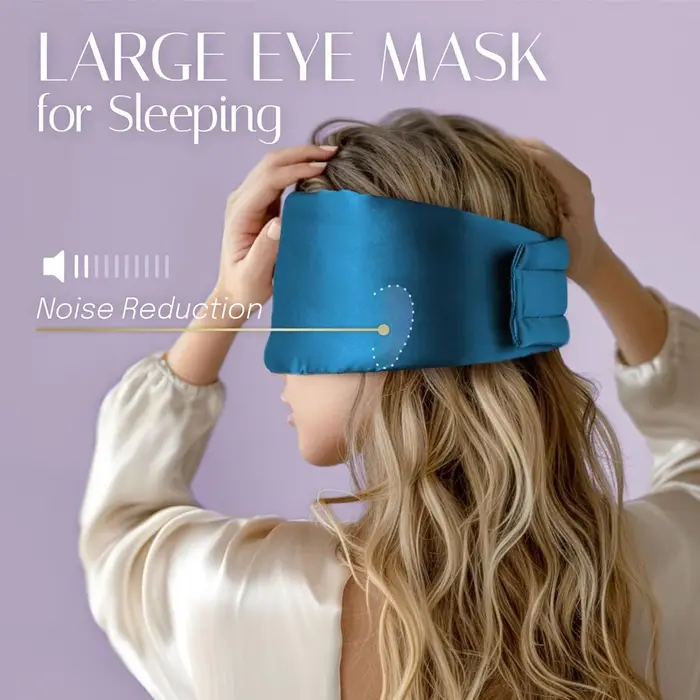 Masque de sommeil en soie