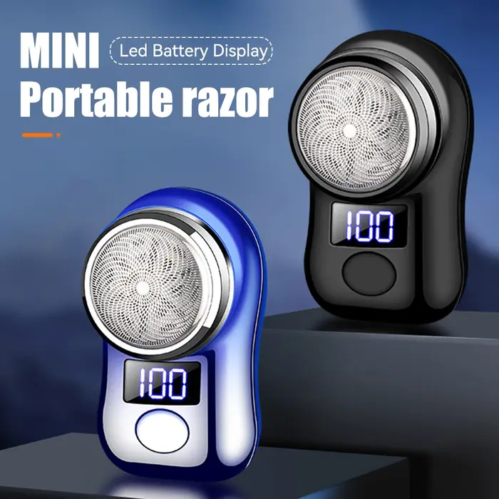 Rasoir électrique portable aste USB étanche pour hommes
