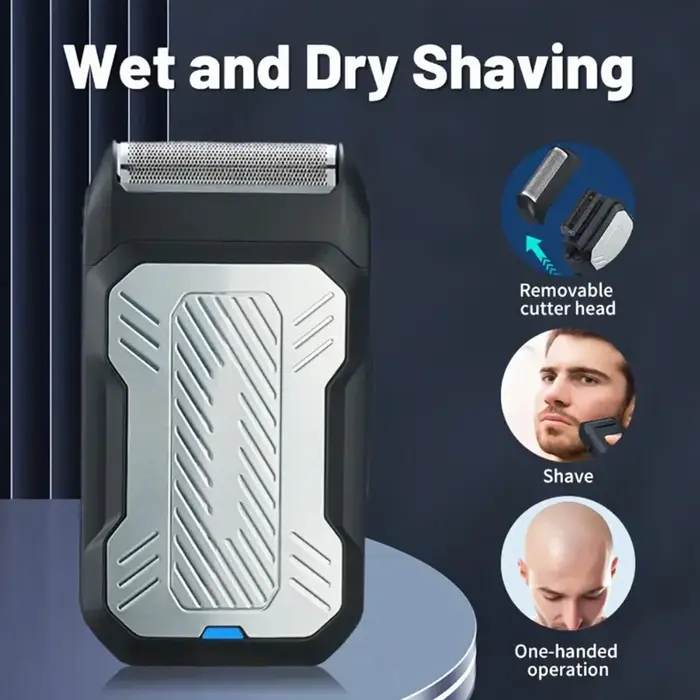 Homme barbe rasoir épilateur électrique 3D flottant tondeuse poitrine jambe cheveux portable