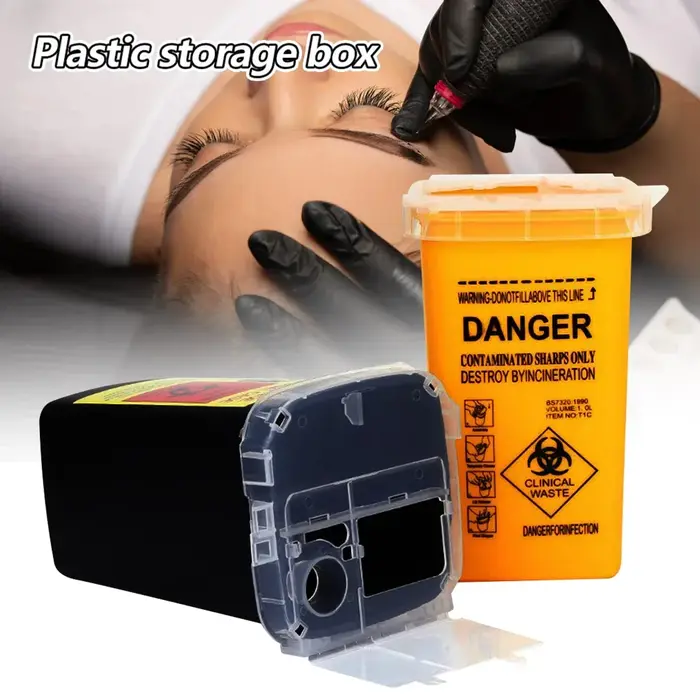 Boîte de rangement de lames de rasoir jetables