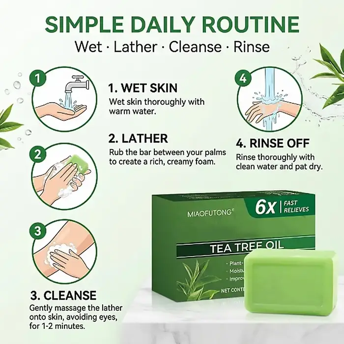 Savon exfoliant doux