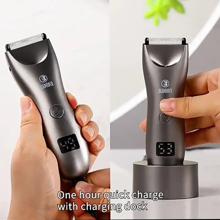 InDispensPubic-Rasoir électrique pour hommes, tondeuse à l'aine, rasoir masculin pour zones sensibles, rasoir de sécurité étanche, épilation Linge