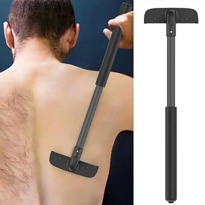 1 ensemble de rasoir réglable et extensible pour le dos