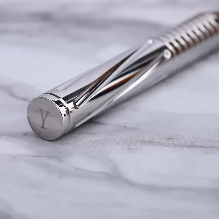 Manche de rasoir 2026 Yaqi BULLET en acier inoxydable poli