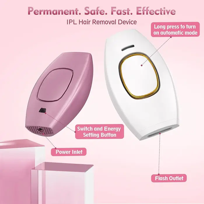 Épilateur Laser IPL épilation Laser épilateur pour femmes 500,000 Flash épilateur impulsions épilation permanente indolore