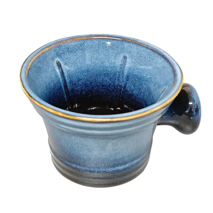 Tasse à raser en céramique, bol à raser pour homme