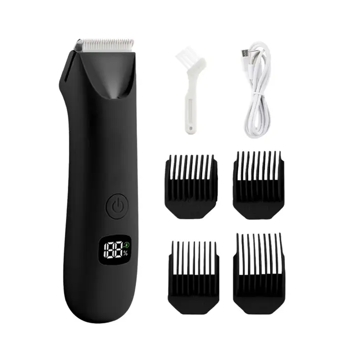 Tondeuse corps cheveux et poils pubiens pour hommes et femmes