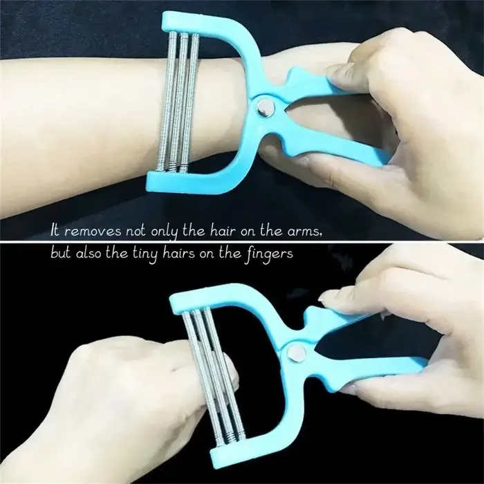 Facial Care Hair Remover Safe Handheld Spring Roller Female