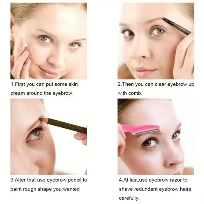 Rasoir à sourcils pour femmes