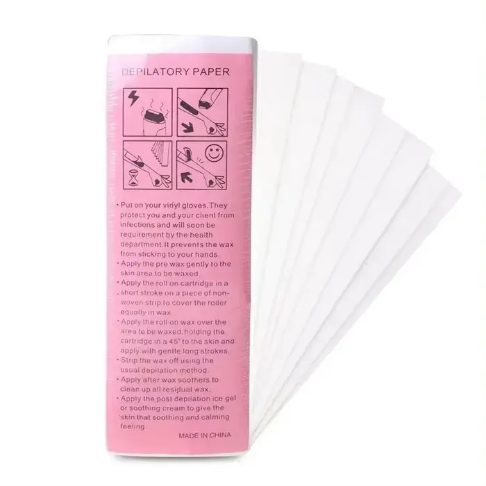 Bandes d'Épilation en Tissu Non Tissé de Haute Qualité
