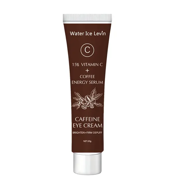 Crème pour les yeux à la caféine avec 15% de vitamine C pour éclaircir les cernes et resserrer la peau
