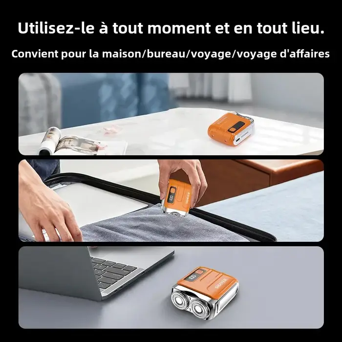 Mini rasoir électrique Intelligent à affichage numérique