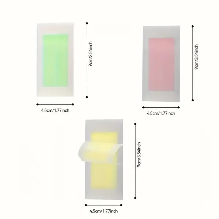 10 pièces papier de cire d'épilation jetable