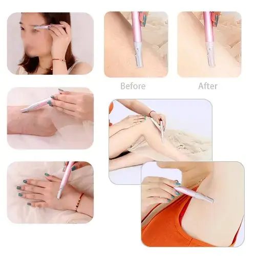 Tondeuse électrique personnelle pour le visage, les oreilles, les sourcils, les aisselles et les poils pubiens pour femmes, livraison gratuite
