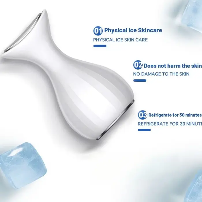 Masseur facial portable à froid glacé pour raffermir la peau