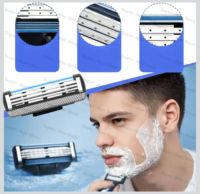 Lames de rasoir de rechange pour hommes