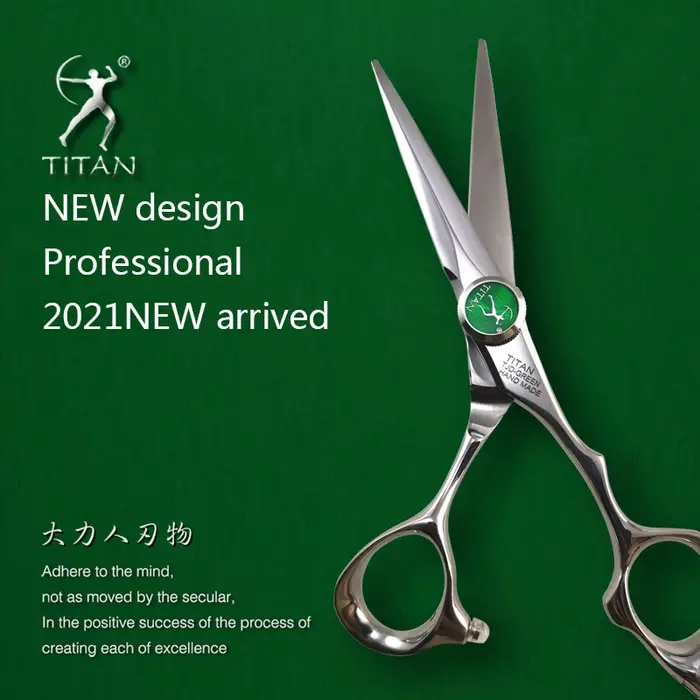 Titan-Ciseaux de coiffure professionnels, ciseaux de coiffeur, outil de coupe et d'amincissement, ci