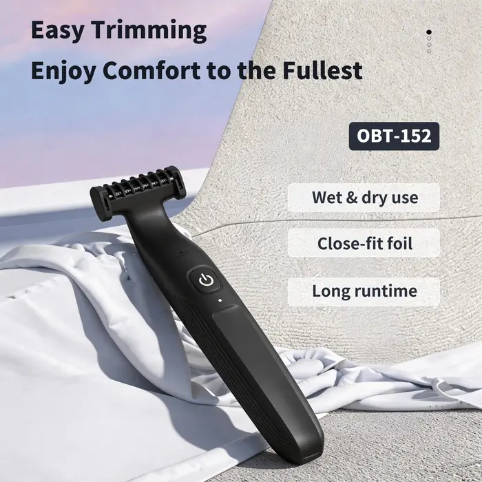 Ensemble de rasage électrique - Unisexe - Tondeuse à double usage USB, appareil d'épilation indolore, adapté aux aisselles, aux jambes, aux bras, aux barbes