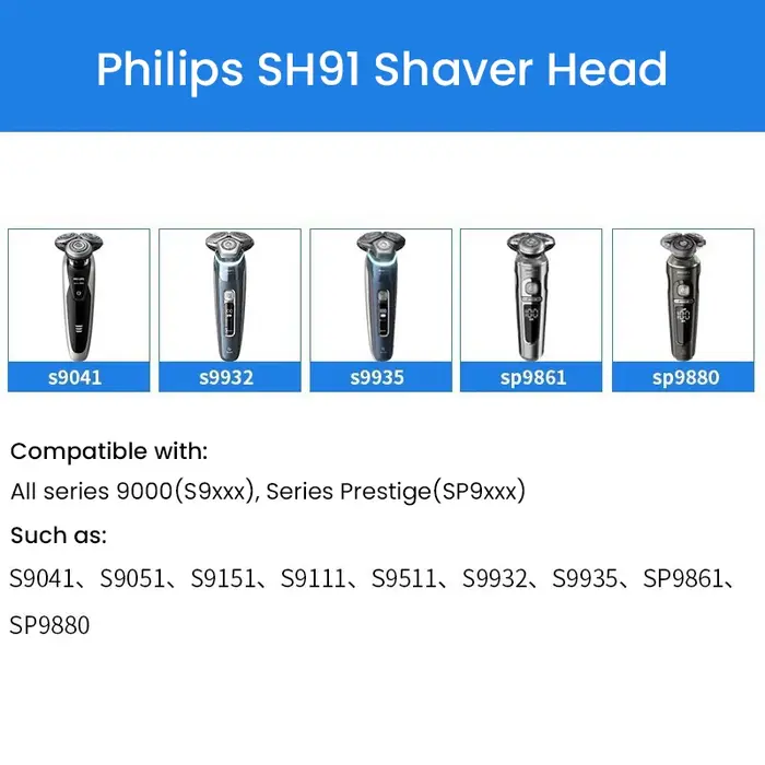 Tête de rasage de rechange Philips SH91