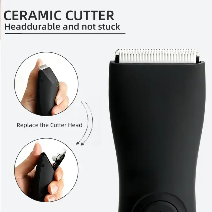 Tondeuse à cheveux pour hommes et femmes, rasoir pour dames, épilation du Bikini, aine et corps, rasoir pour bras et barbe