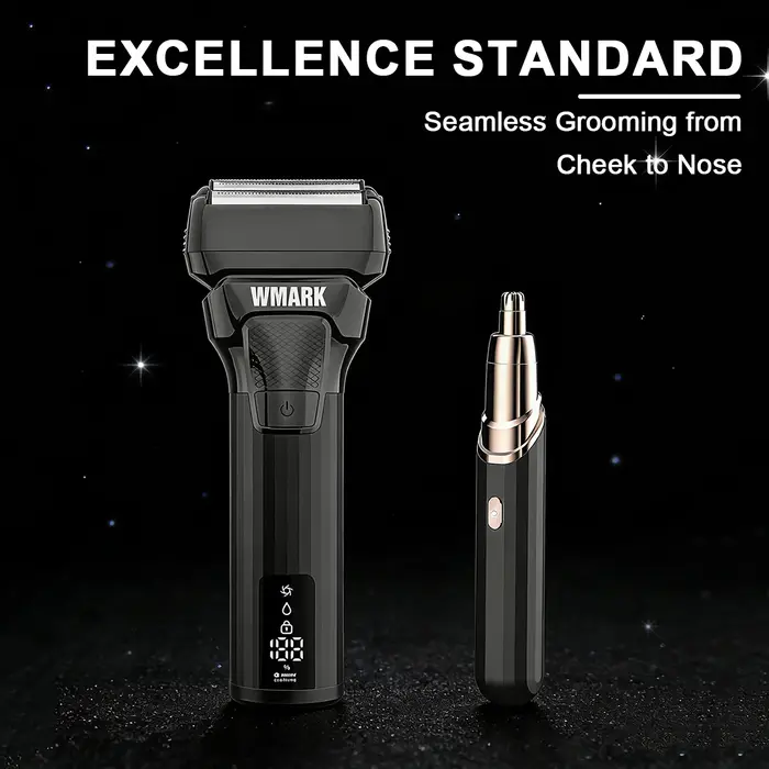 Kit de rasoir électrique professionnel pour homme WMARK NG-7984KIT