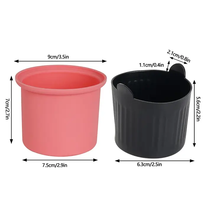 Bols de remplacement en silicone avec remuer