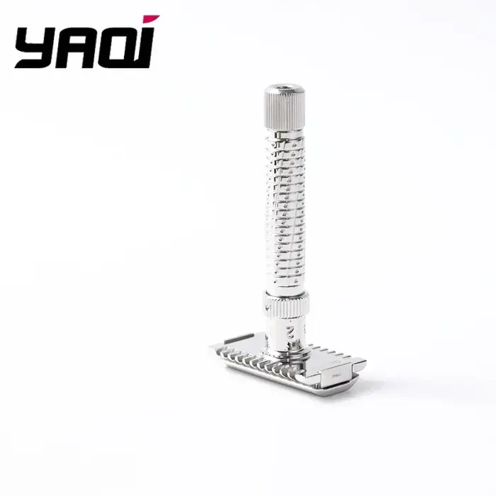 Yaqi Ultima – rasoir de sécurité réglable en acier inoxydable pour hommes