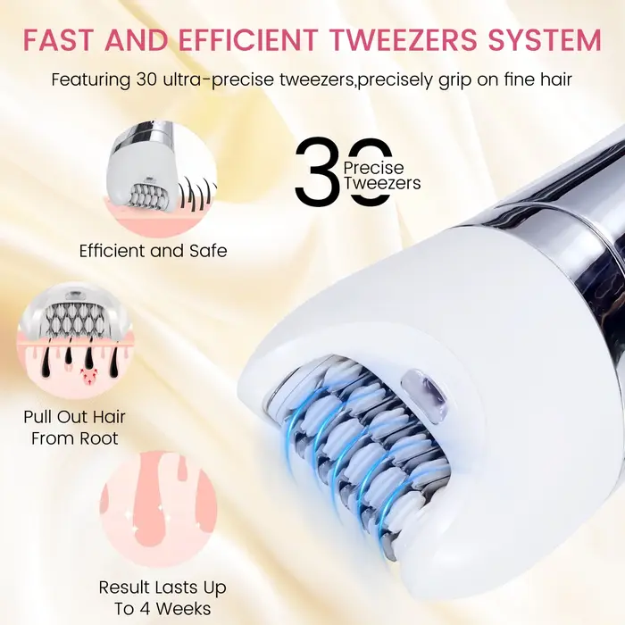 Épilateur portable rechargeable 6 en 1 pour femmes