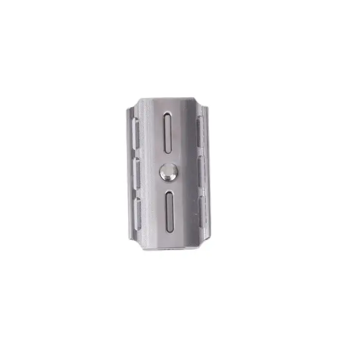 Tête de rasoir à double tranchant de sécurité en acier inoxydable Yaqi Telstar 316 pour hommes