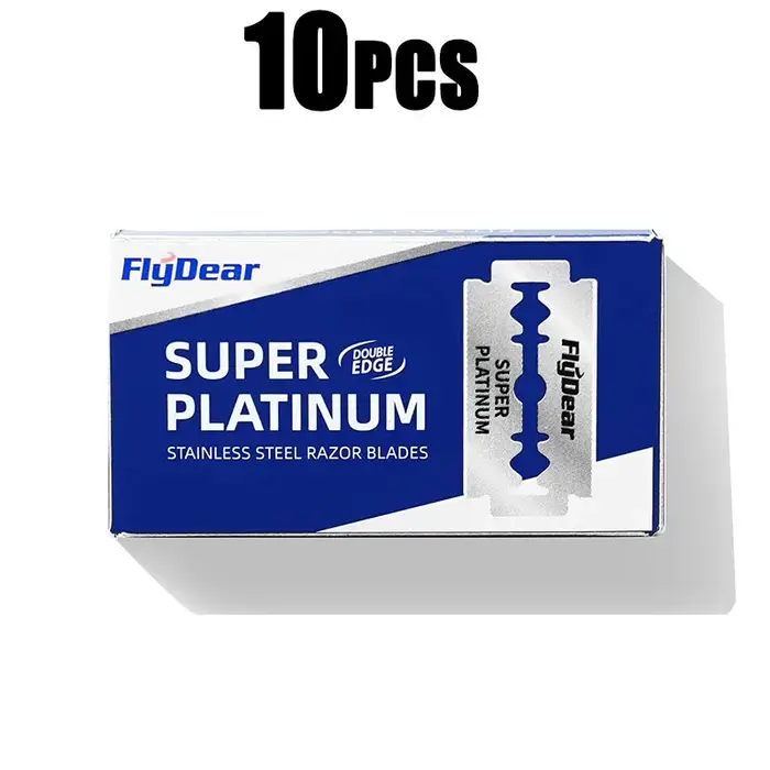 Lames de rasoir en acier inoxydable, 10/40/80 pièces, lames de rasoir manuelles à double face de sty