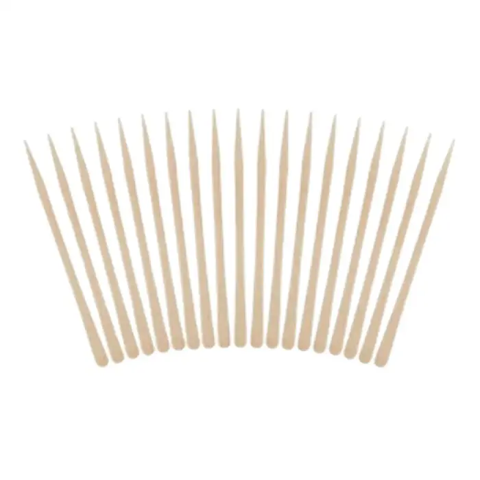 Mini 100x spatules de cire en bois applicateur