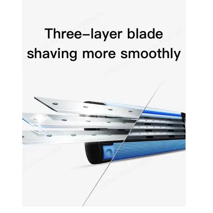 Gillette-Rasoir pour Homme Mach3 avec Lubrastrip