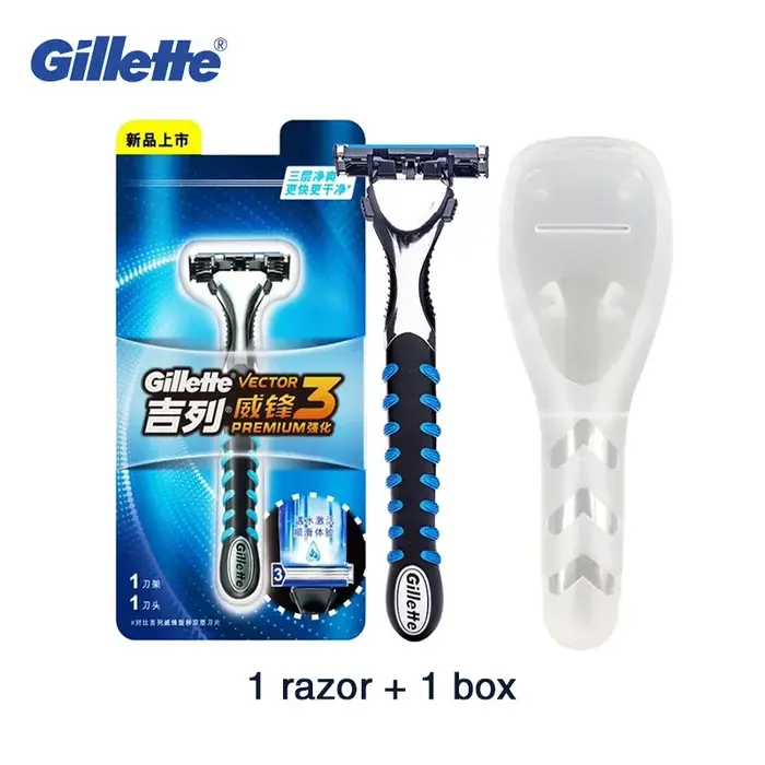 Gillette Sensor Excel rasage lames de rasoir recharges pour hommes Vector3 sécurité