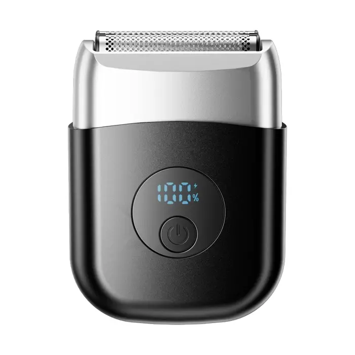 Rasoir électrique portable de voyage pour hommes, rechargeable, avec écran LED, tondeuse à barbe san