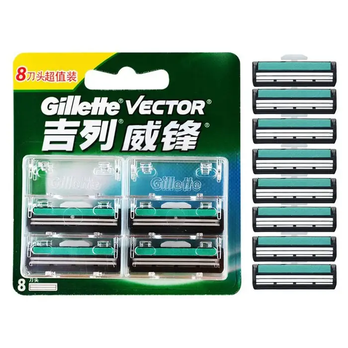 Original Gillette VECTOR rasoir lames
