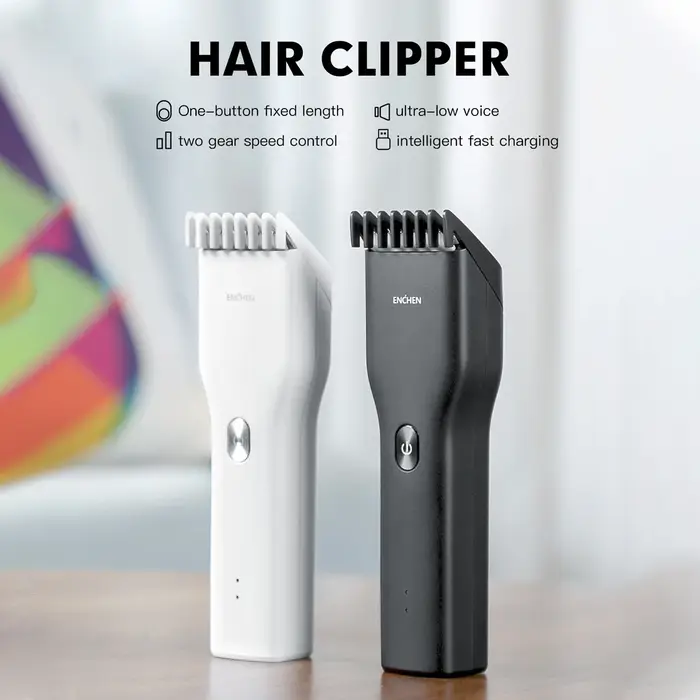 ENCHEN Boost-Tondeuse à Cheveux Électrique Professionnelle Sans Fil