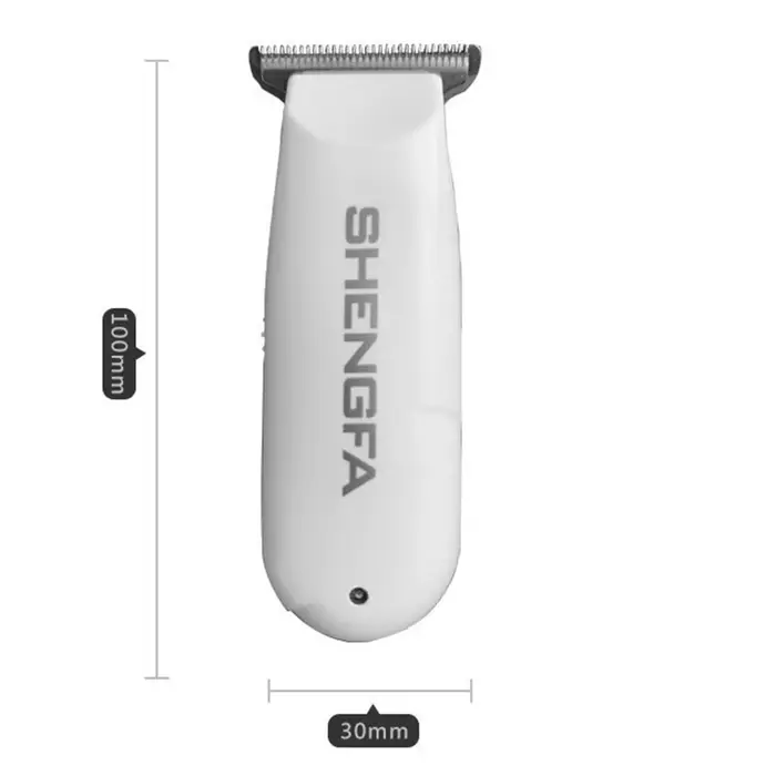 Mini tondeuse à cheveux 0 mm avec lame en acier en T