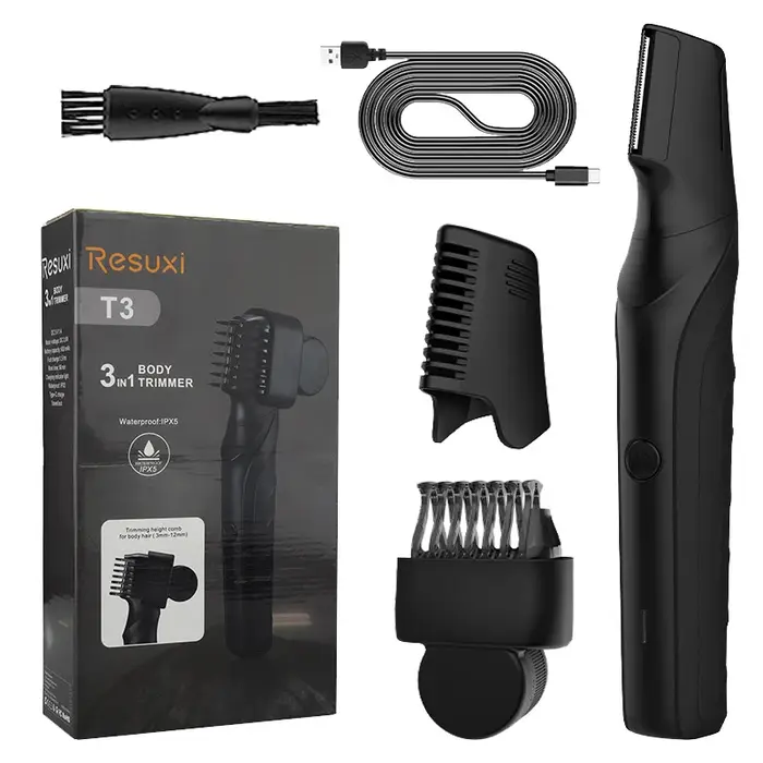 Resuxi nouveau tondeuse électrique pour hommes tondeuse à cheveux multifonctionnelle 3 en 1 ensemble