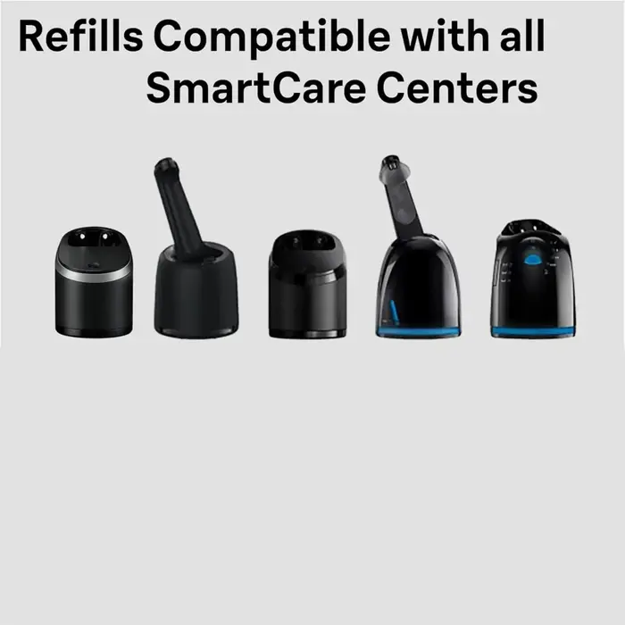 Cartouches de recharge Clean & Renew de 250 ml pour rasoirs Kemei/VGR, compatibles avec tous les rasoirs électriques Philips/Braun et autres marques.