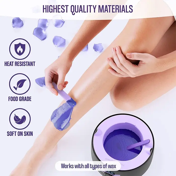 Filles en silicone résistant à la chaleur pour épilation
