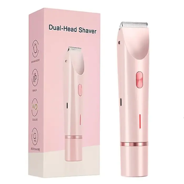 Épilateur Électrique pour le Corps Entier : Rasoir Tondeuse Bikini, Visage, Jambes, Aisselles, Bras