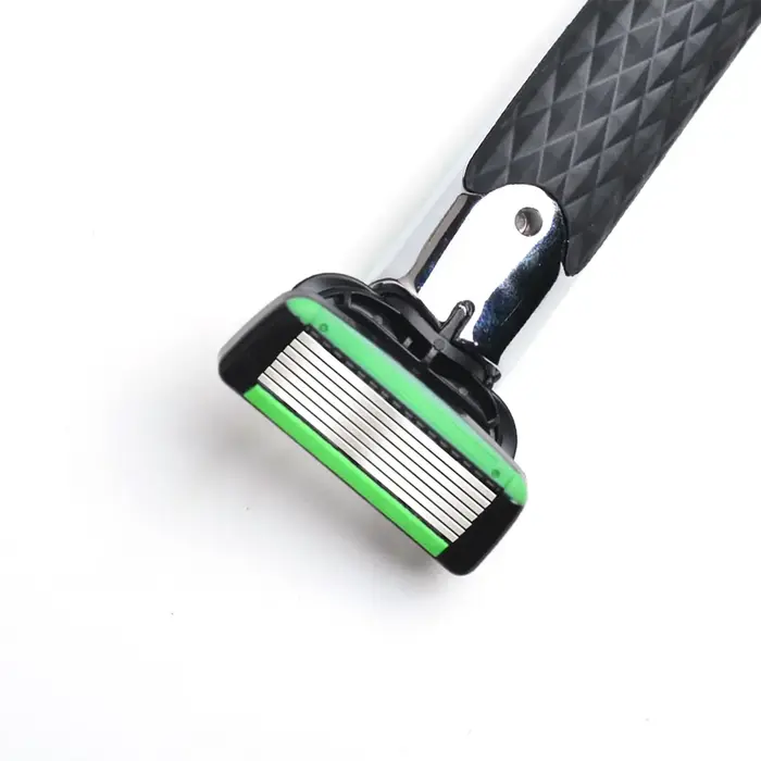 Nouveau rasoir manuel pour hommes lame à 7 couches couteau de rasage lames en acier inoxydable aucun dommage à la peau