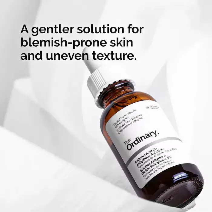 Solution anhydre à l'acide salicylique 2%