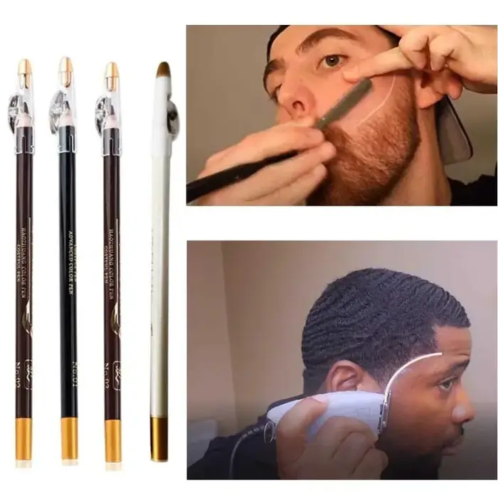 Crayon pour hommes, bord de barbe