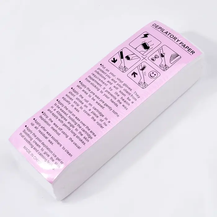 Rouleau de bandes de cire pour épilation, 50/100 yards/rouleau, non tissé, rouleaux de papier de cir