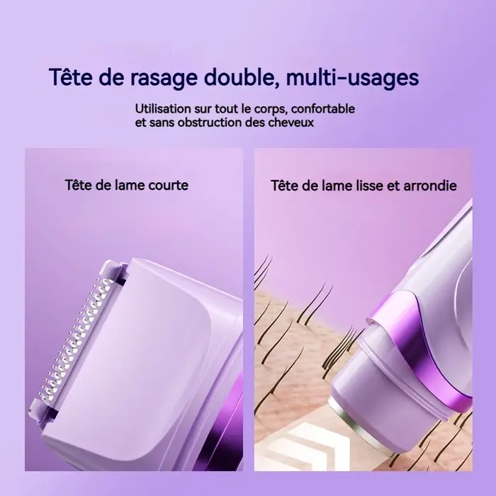 Mini rasoir électrique pour femme
