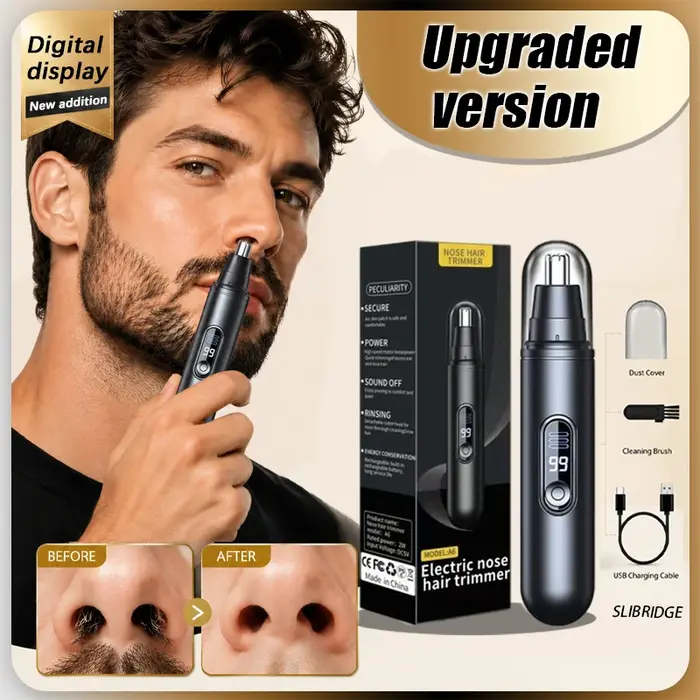 Tondeuse à poils de nez et d'oreilles pour l'élimination