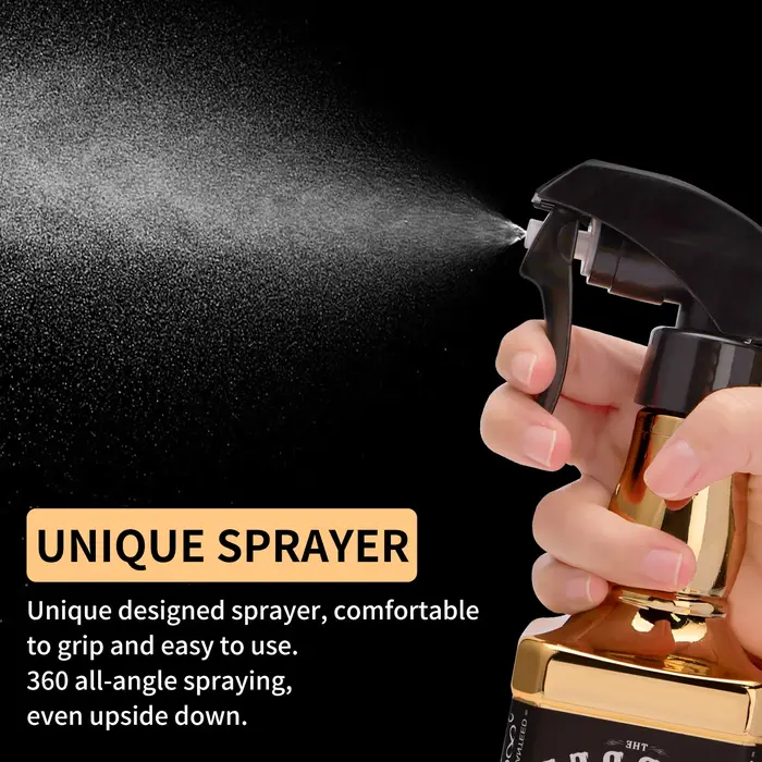 Barbertop-Bouteille de pulvérisation d'eau pour salon de coiffure